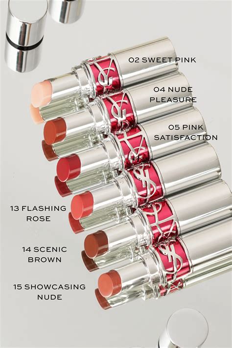 lip gloss stick ysl|YSL candy glaze shade 2.